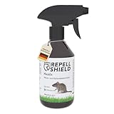 RepellShield® Pfefferminzöl Rattenabwehr & Mäuseabwehr Spray -250ml- Mäuse...