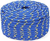 Abio Polypropylen Seil 10mm 20m blau Polypropylenseil Outdoor Tauwerk PP...