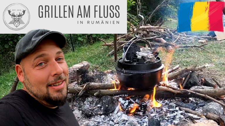 Kochen am Lagerfeuer im Vanlife